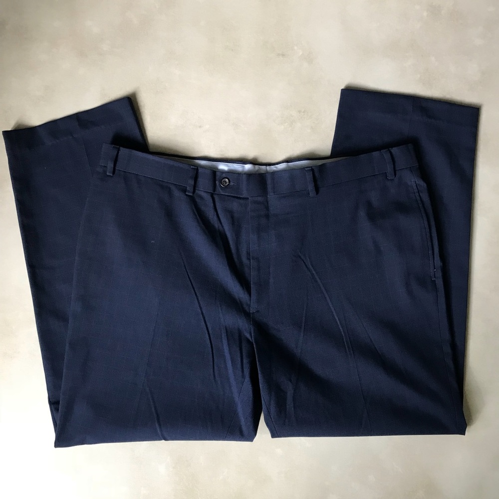 Ralph Lauren Slim Fit Flat-Front Dress Pants